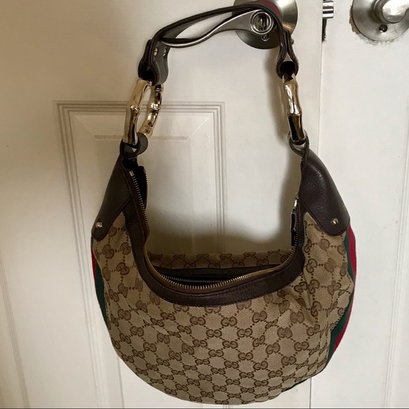 ‼️ GUCCI CRESCENT BAG ‼️ HARD TO FIND - Picture 3 of 8